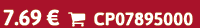 7.69 €  CP07895000