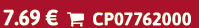 7.69 €  CP07762000