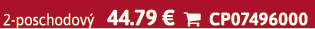 2 poschodov 44.79 €  CP07496000