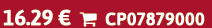 16.29 €  CP07879000