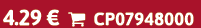 4.29 €  CP07948000