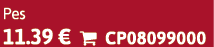 Pes 11.39 €  CP08099000