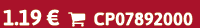 1.19 €  CP07892000