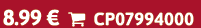8.99 €  CP07994000