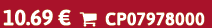 10.69 €  CP07978000