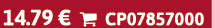 14.79 €  CP07857000