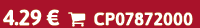 4.29 €  CP07872000
