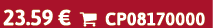 23.59 €  CP08170000