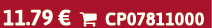 11.79 €  CP07811000