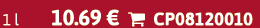 1 l 10.69 €  CP08120010