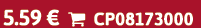 5.59 €  CP08173000