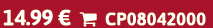 14.99 €  CP08042000