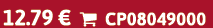 12.79 €  CP08049000