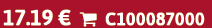 17.19 €  C100087000