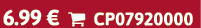 6.99 €  CP07920000