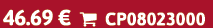 46.69 €  CP08023000