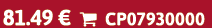 81.49 €  CP07930000