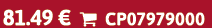 81.49 €  CP07979000