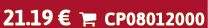21.19 €  CP08012000
