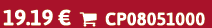 19.19 €  CP08051000