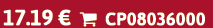 17.19 €  CP08036000