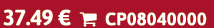 37.49 €  CP08040000