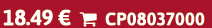 18.49 €  CP08037000