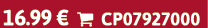 16.99 €  CP07927000