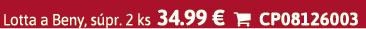 Lotta a Beny, s pr. 2 ks 34.99 €  CP08126003