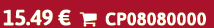 15.49 €  CP08080000