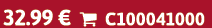 32.99 €  C100041000