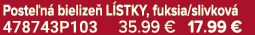 Poste n bielize  L STKY, fuksia/slivkov  478743P103 35.99 € 17.99 €