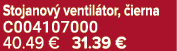 Stojanov ventil tor,  ierna C004107000 40.49 € 31.39 €