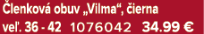  lenkov obuv „Vilma“,  ierna ve . 36 42 1076042 34.99 €
