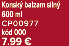 Konsk balzam siln  600 ml CP00977 k d 000 7.99 €