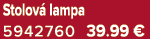 Stolov lampa 5942760 39.99 €