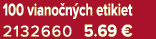 100 viano n ch etikiet 2132660 5.69 €