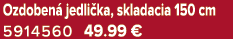 Ozdoben jedli ka, skladacia 150 cm 5914560 49.99 €