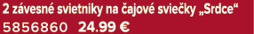 2 z vesn svietniky na  ajov  svie ky „Srdce“ 5856860 24.99 €