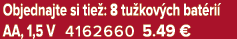 Objednajte si tie : 8 tu kov ch bat ri AA, 1,5 V 4162660 5.49﻿﻿ €