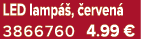 LED lamp ,  erven  3866760 4.99 €