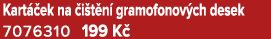 Kart ek na  i t n  gramofonov ch desek 7076310 199 K 