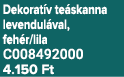 Dekorat v te skanna levendul val, feh r/lila C008492000 4.150 Ft