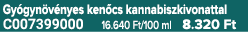 Gy gyn v nyes ken cs kannabiszkivonattal C007399000 16.640 Ft/100 ml 8.320 Ft