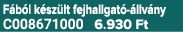 F b l k sz lt fejhallgat  llv ny C008671000 6.930 Ft