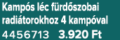 Kamp s l c f rd szobai radi torokhoz 4 kamp val 4456713 3.920 Ft