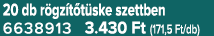 20 db r gz t t ske szettben 6638913 3.430 Ft (171,5 Ft/db)