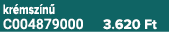kr msz n C004879000 3.620 Ft
