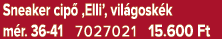 Sneaker cip ‚Elli’, vil gosk k m r. 36 41 7027021 15.600 Ft
