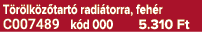 T r lk z tart radi torra, feh r C007489 k d 000 5.310 Ft